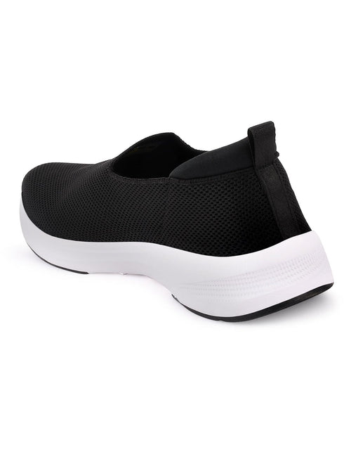 MAXWIN Black Men's Walking Shoes